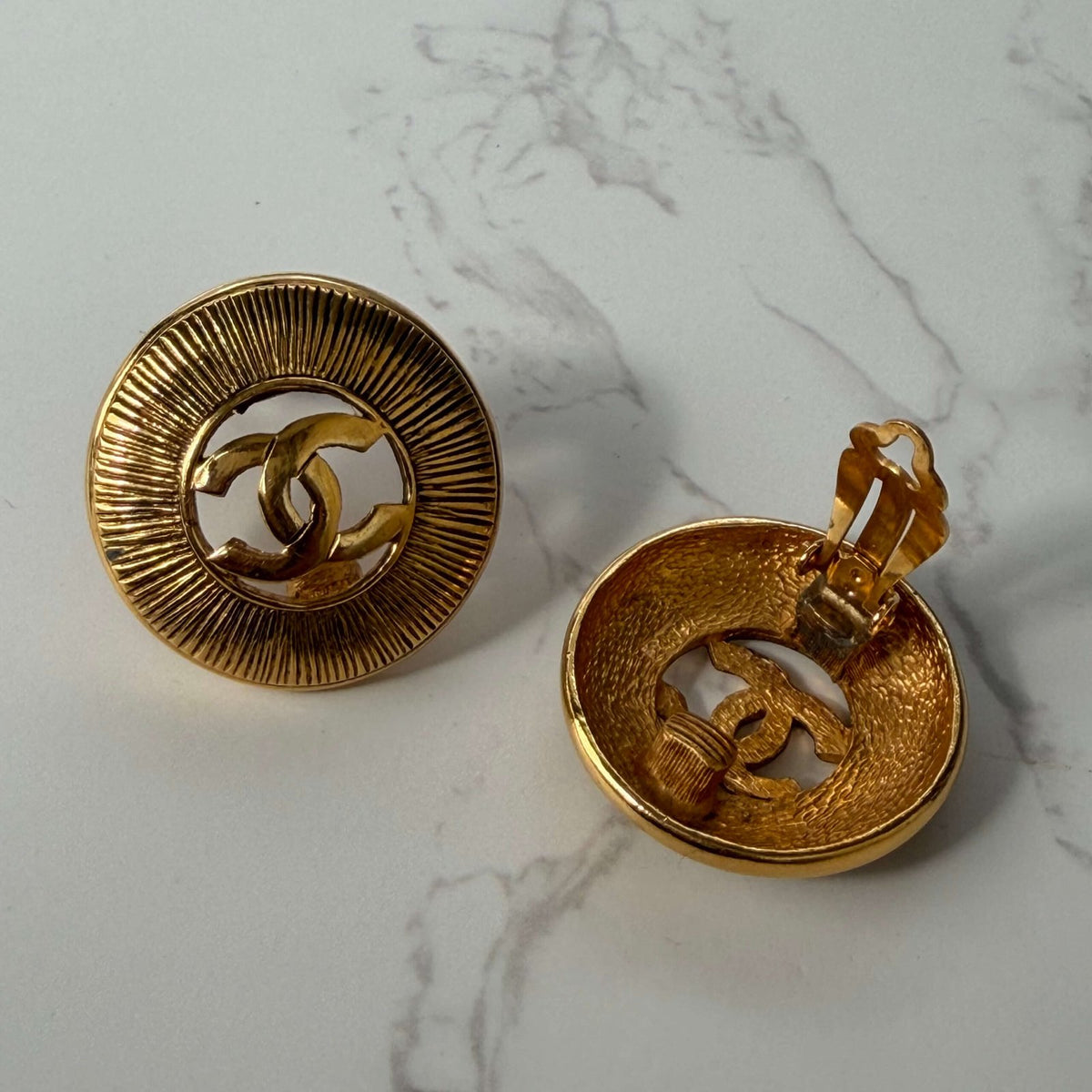 Authentic Chanel earrings vintage