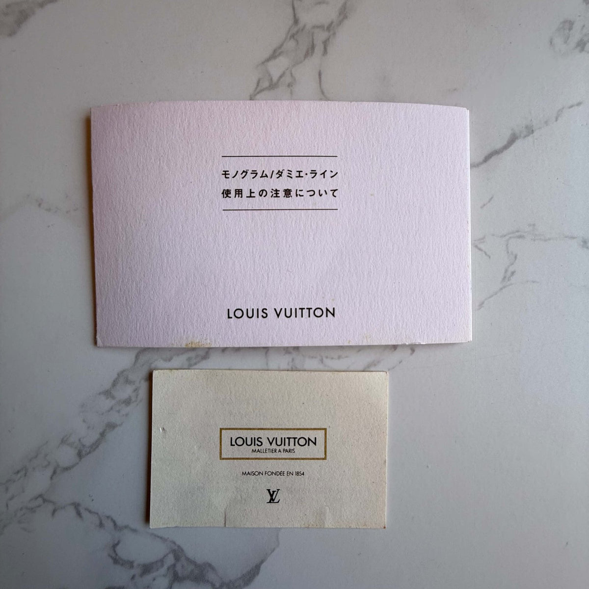 Authentieke Louis Vuitton handtas en boooklet