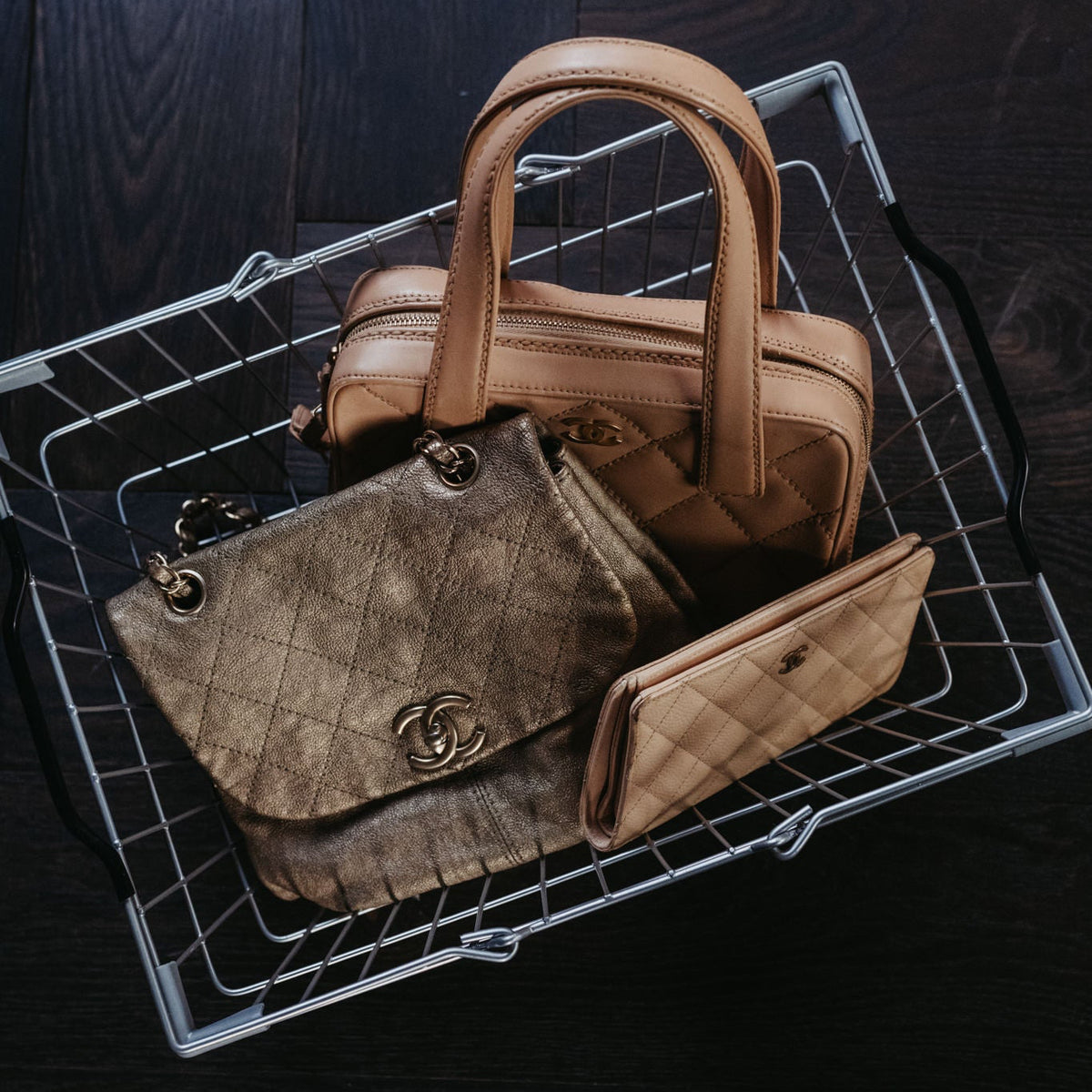 Authentieke tweedehands designer tassen Chanel
