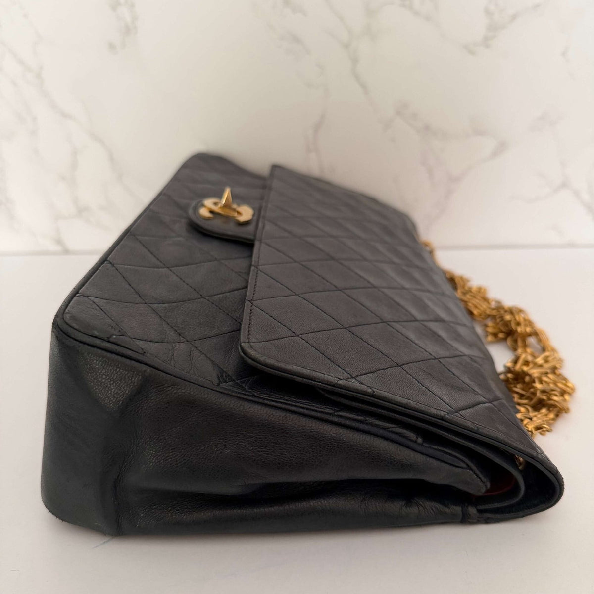 Chanel double flap medium authentic pre-owned bag