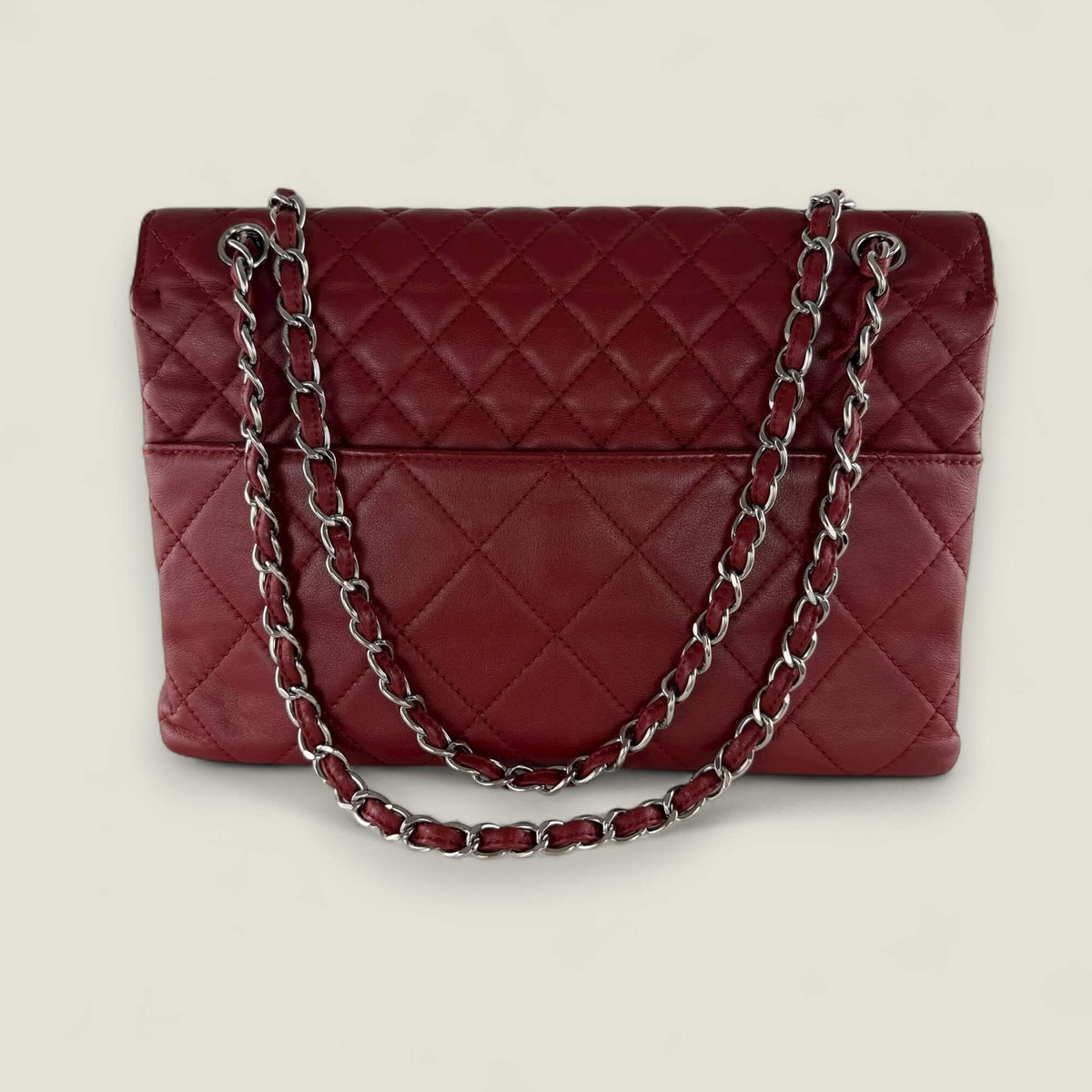 Chanel leren designer handtas pre-owned