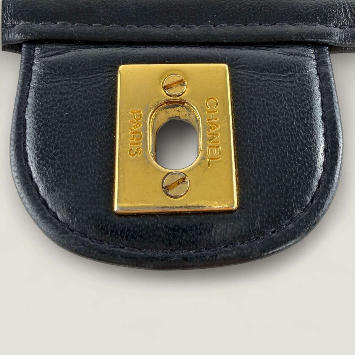 Chanel vintage bag 1989-1991 with 24k gold hardware