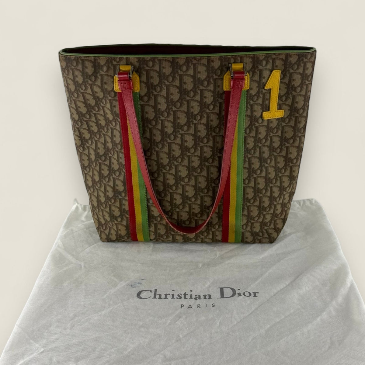 Christian Dior rasta tote met originele dustbag
