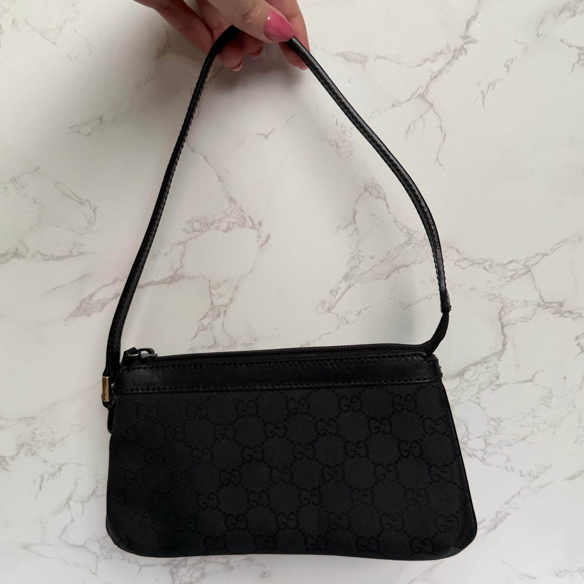 Gucci mini shoulder bag silver-tone hardware