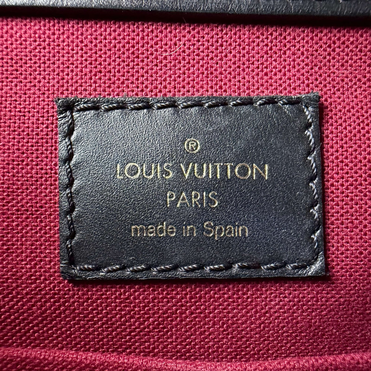 Louis Vuitton Montsouris BB rugzak detail monogram