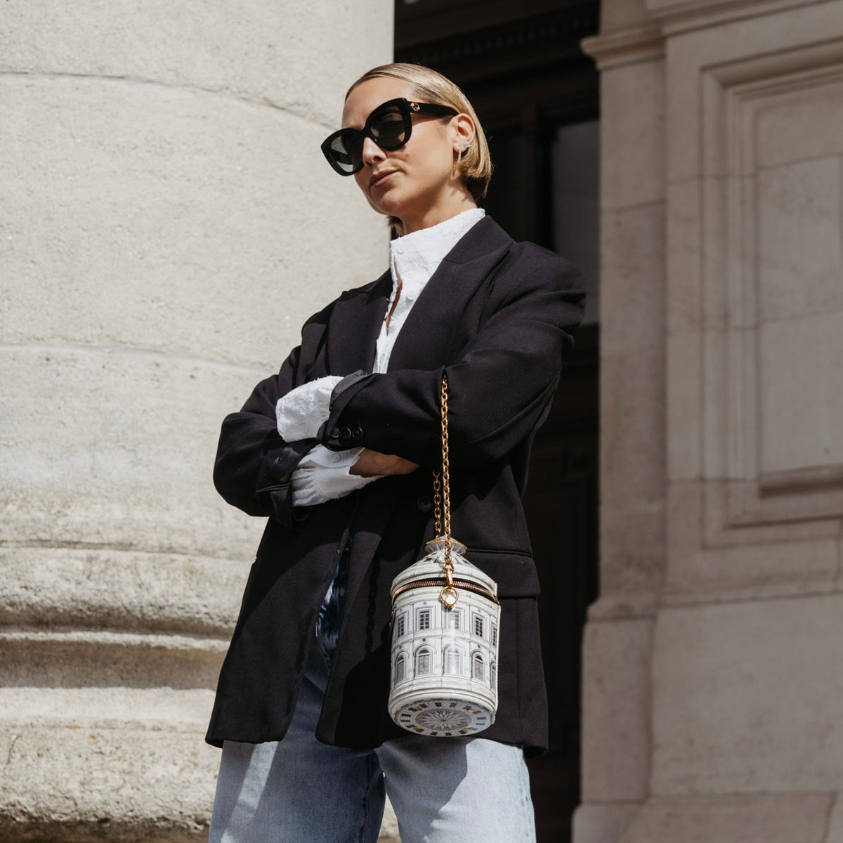 Louis Vuitton x Fornasetti 2021 Architettura Cannes Vase
