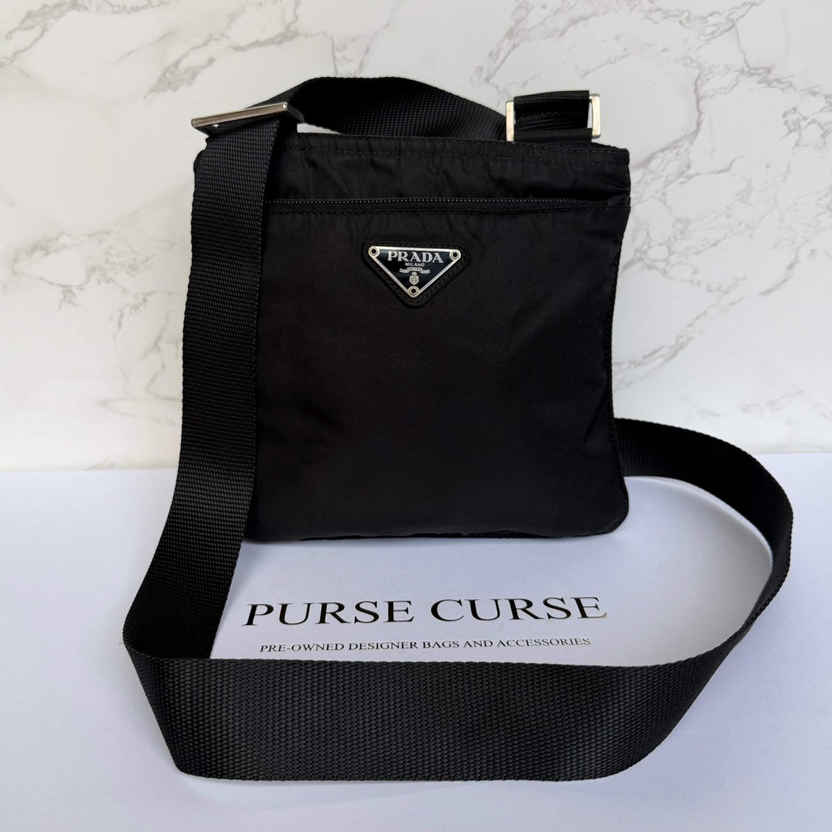 Pre-owned designer bag men's Prada