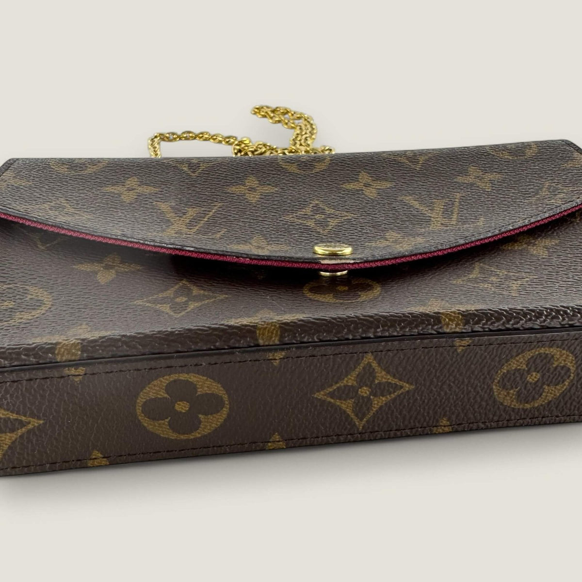 Preloved pre-owned Louis Vuitton pochette Félicie monogram canvas