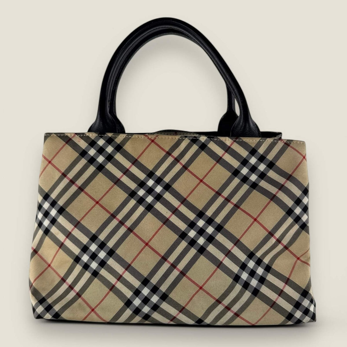 Pre-owned Burberry bag beige ruit