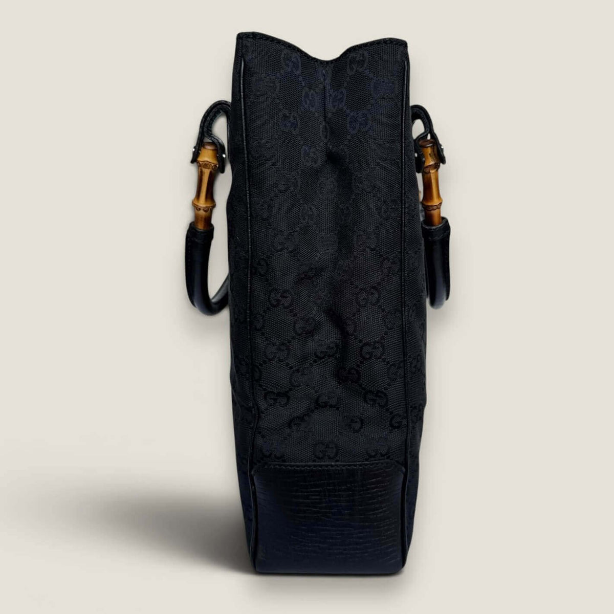 Vintage Gucci GG supreme handtas zwart