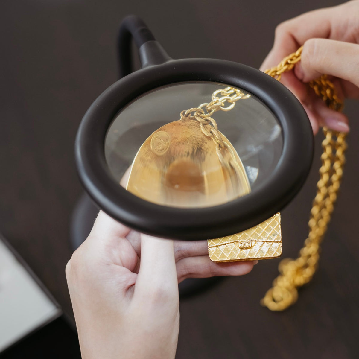 Authentic vintage Chanel jewelry 24k gold-plated