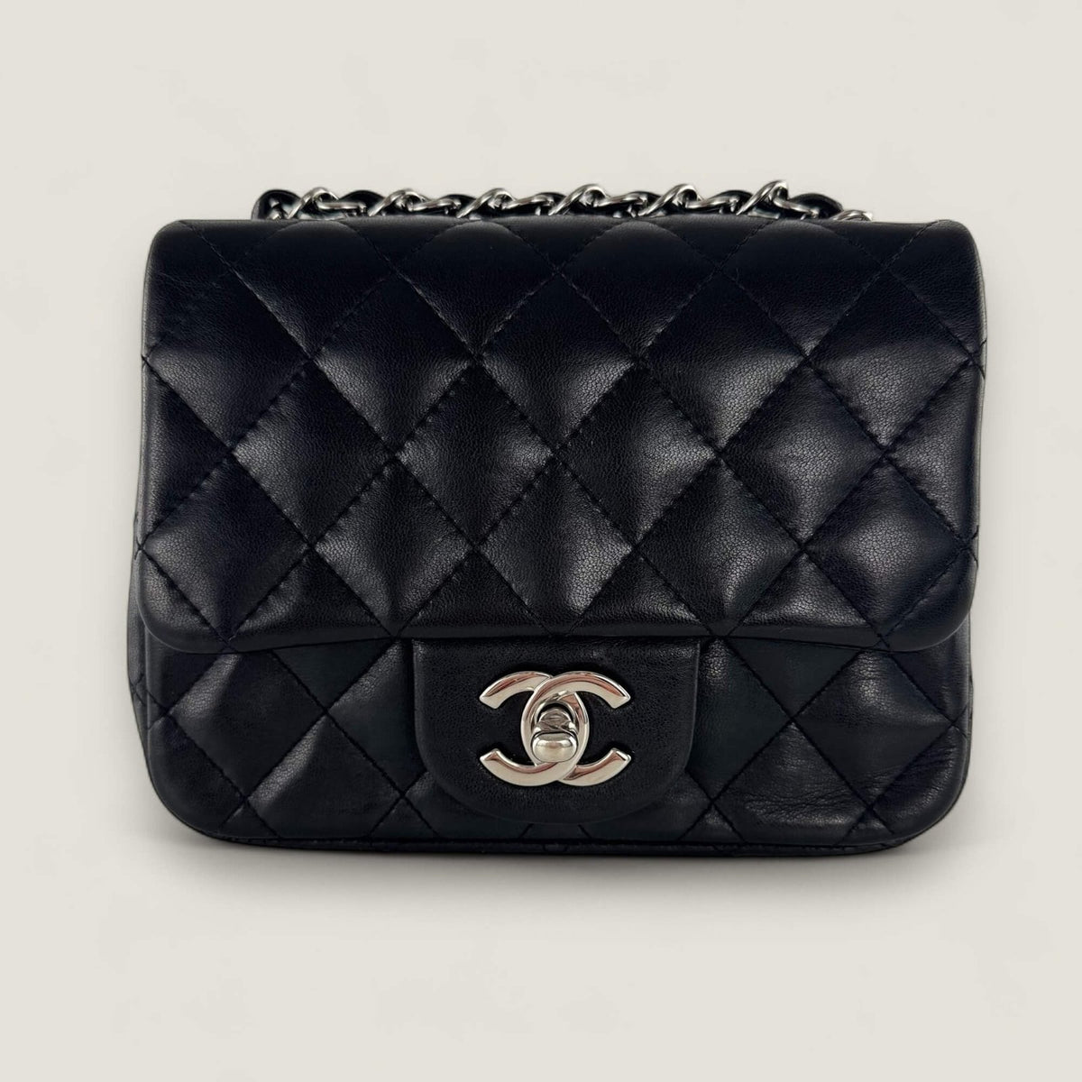 authentic Chanel mini flap bag