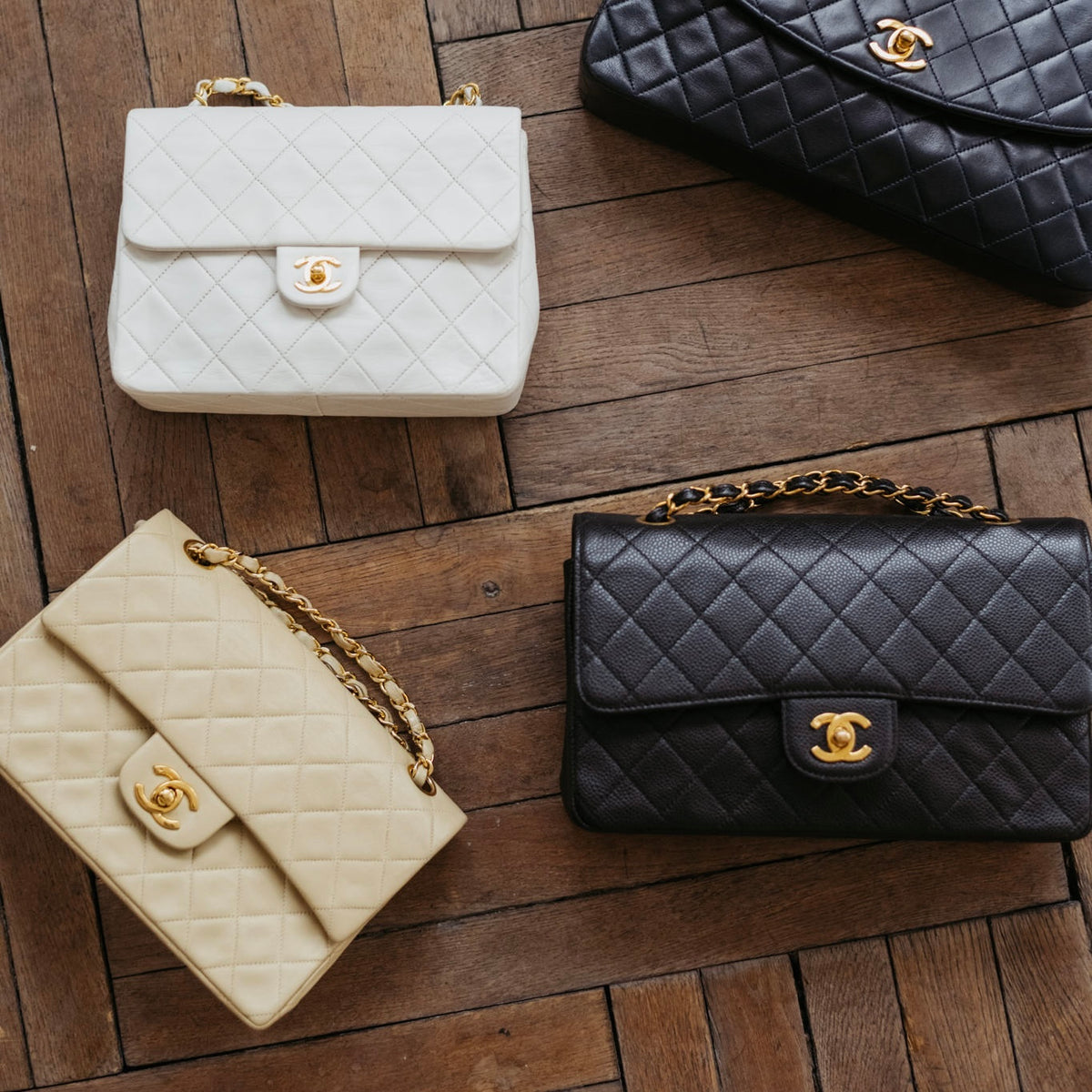 vintage Chanel classic flap bags kopen