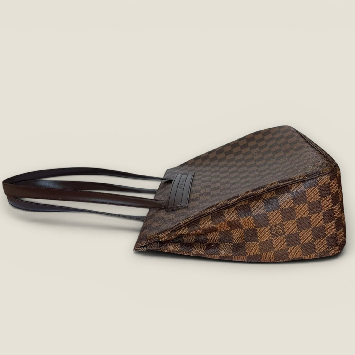 zijkant originele Louis Vuitton designer tas Limburg