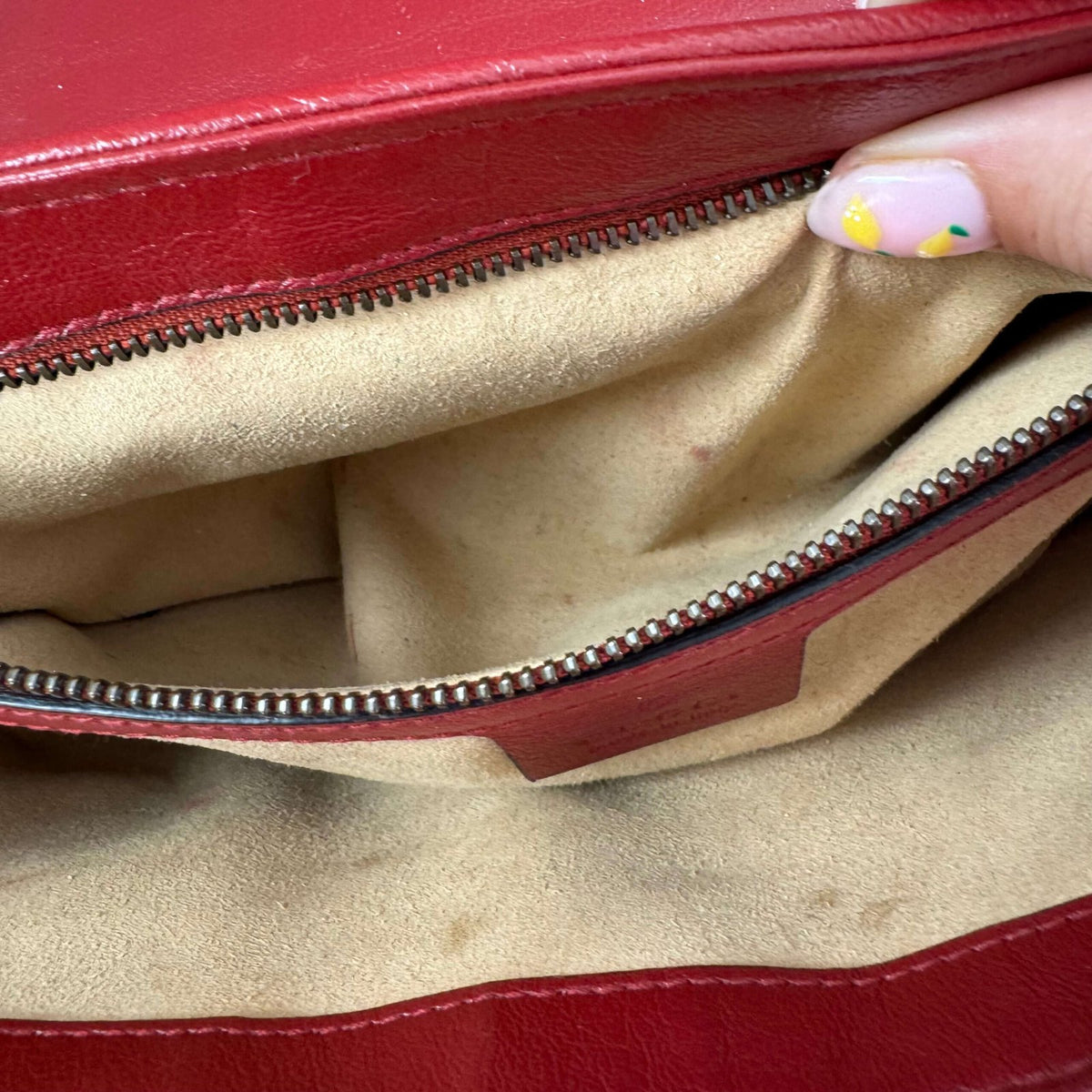 Inside Gucci bag original