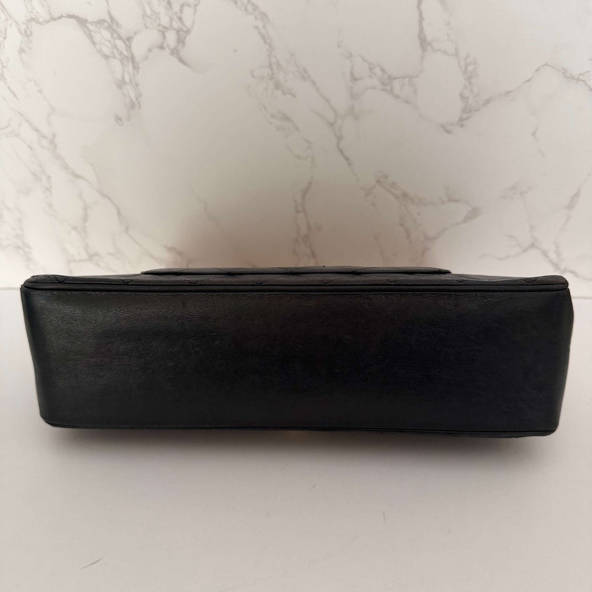 Chanel double flap medium flatlay Purse Curse style