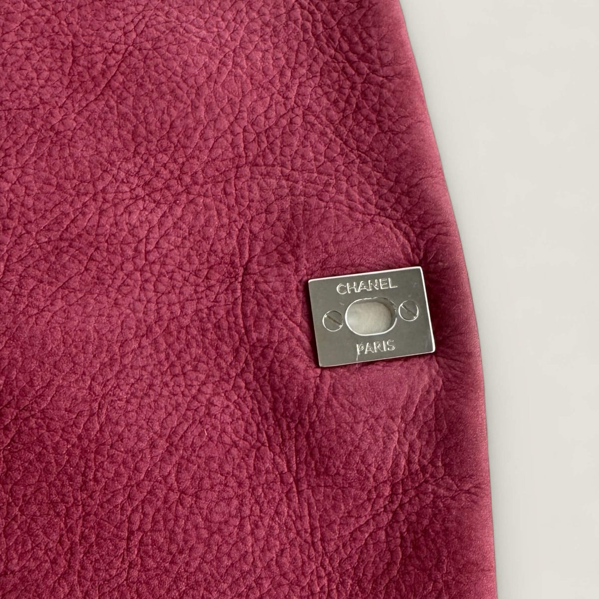 Chanel flap bag roze met zilverkleurige hardware