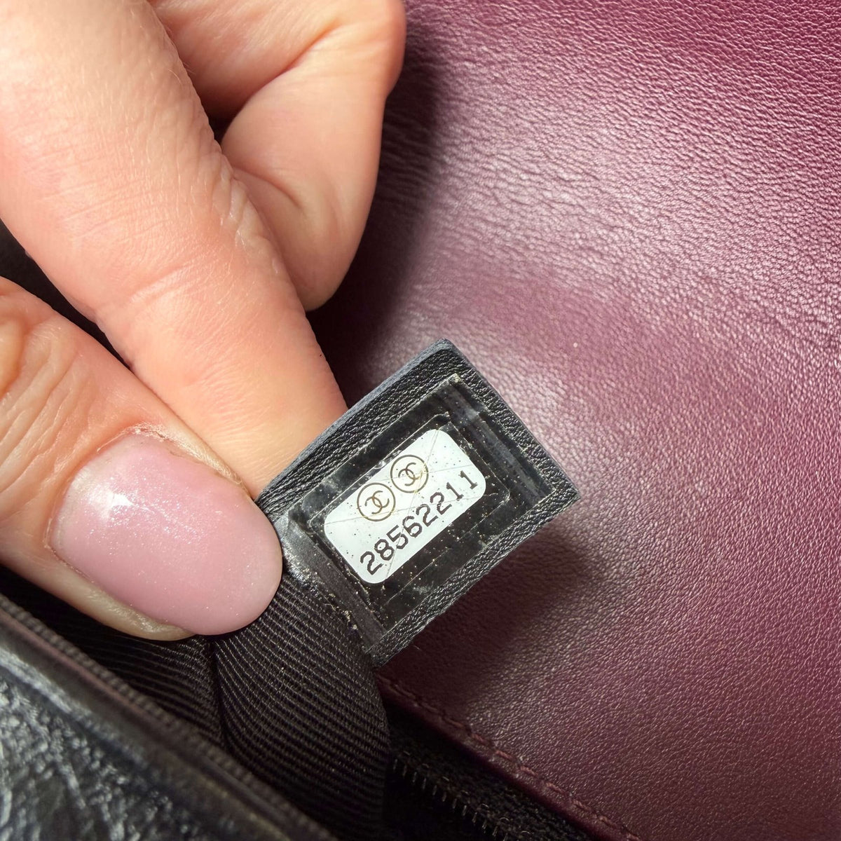 Chanel serienummer authentieke TAS 2019