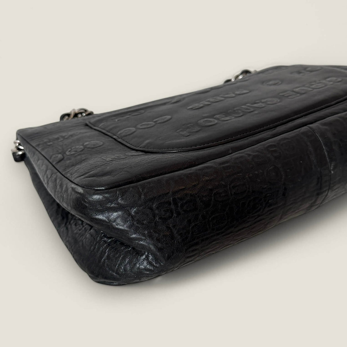 Grote tweedehands Chanel schoudertas