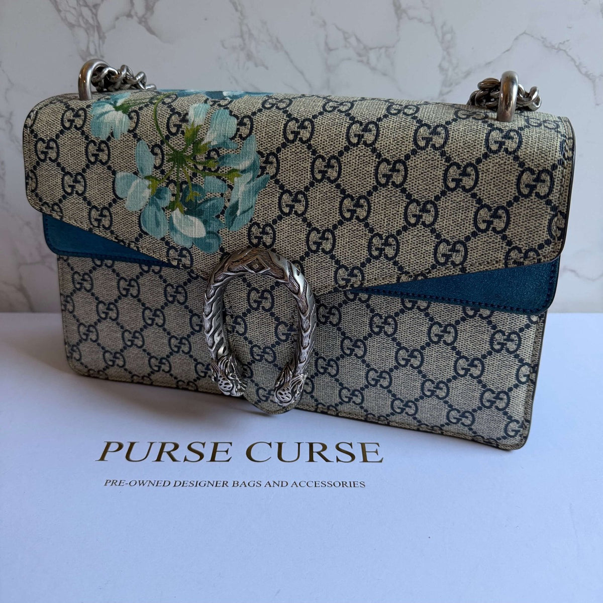 Gucci Dionysus GG Supreme floral bag
