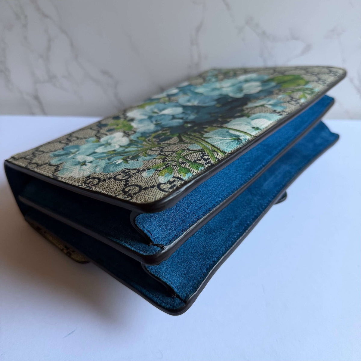 Gucci Dionysus blue floral bag