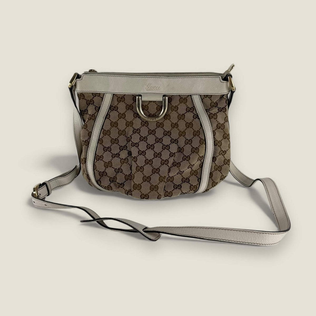 Gucci GG Supreme canvas Abbey tas