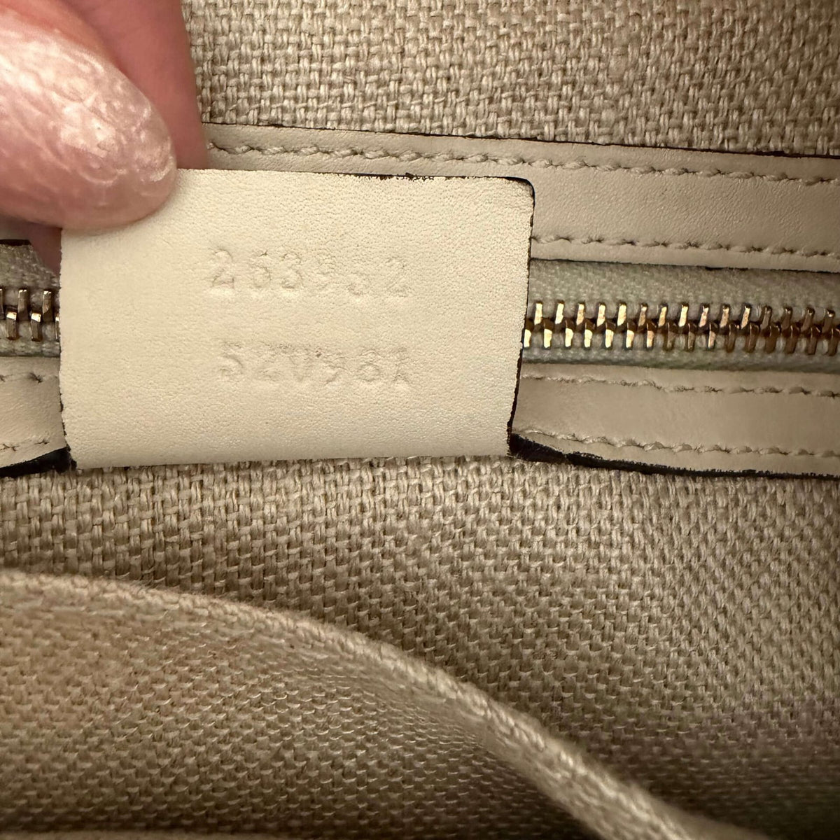 Gucci serienummer authentieke designer tas