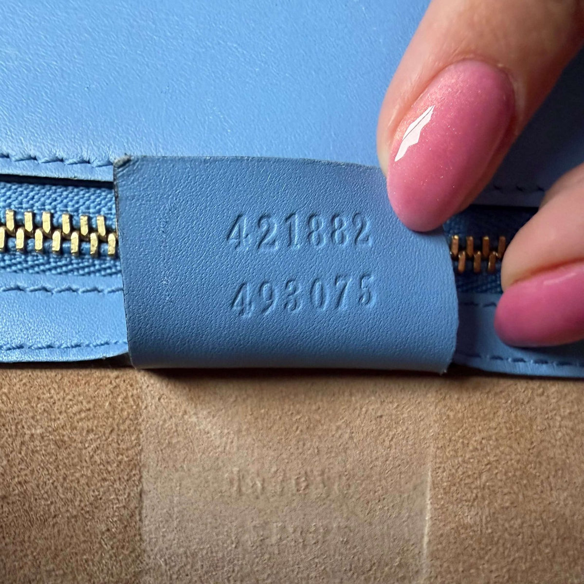 Gucci serienummer originele preloved designer tas