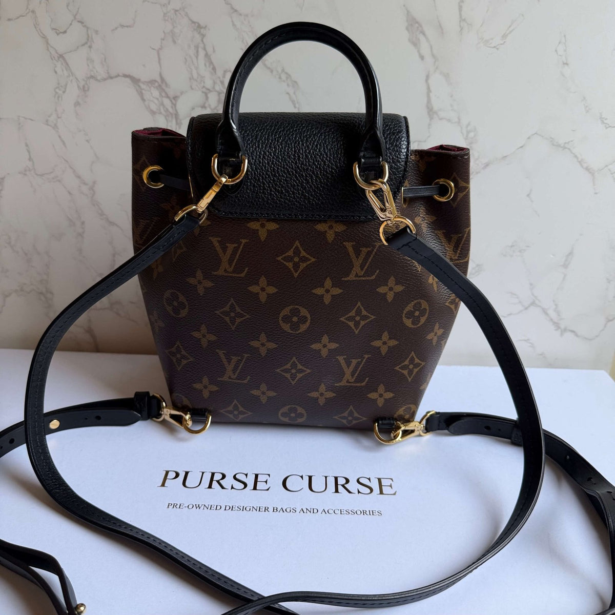 Louis Vuitton Montsouris BB monogram rugzak