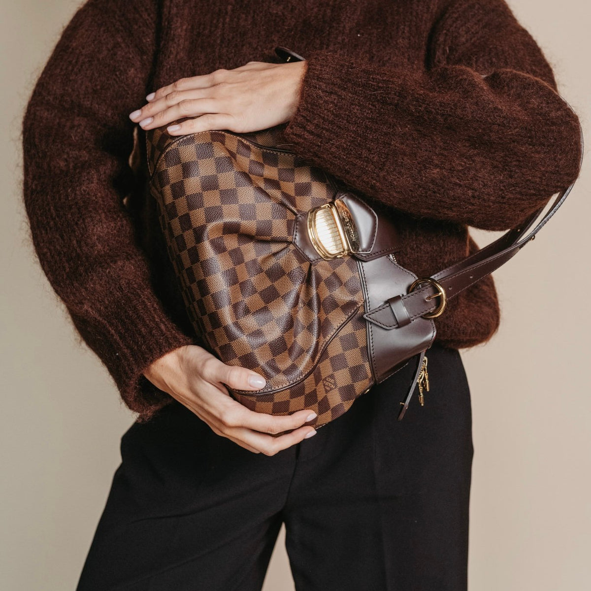 Louis Vuitton Sistina PM Damier Purse Curse