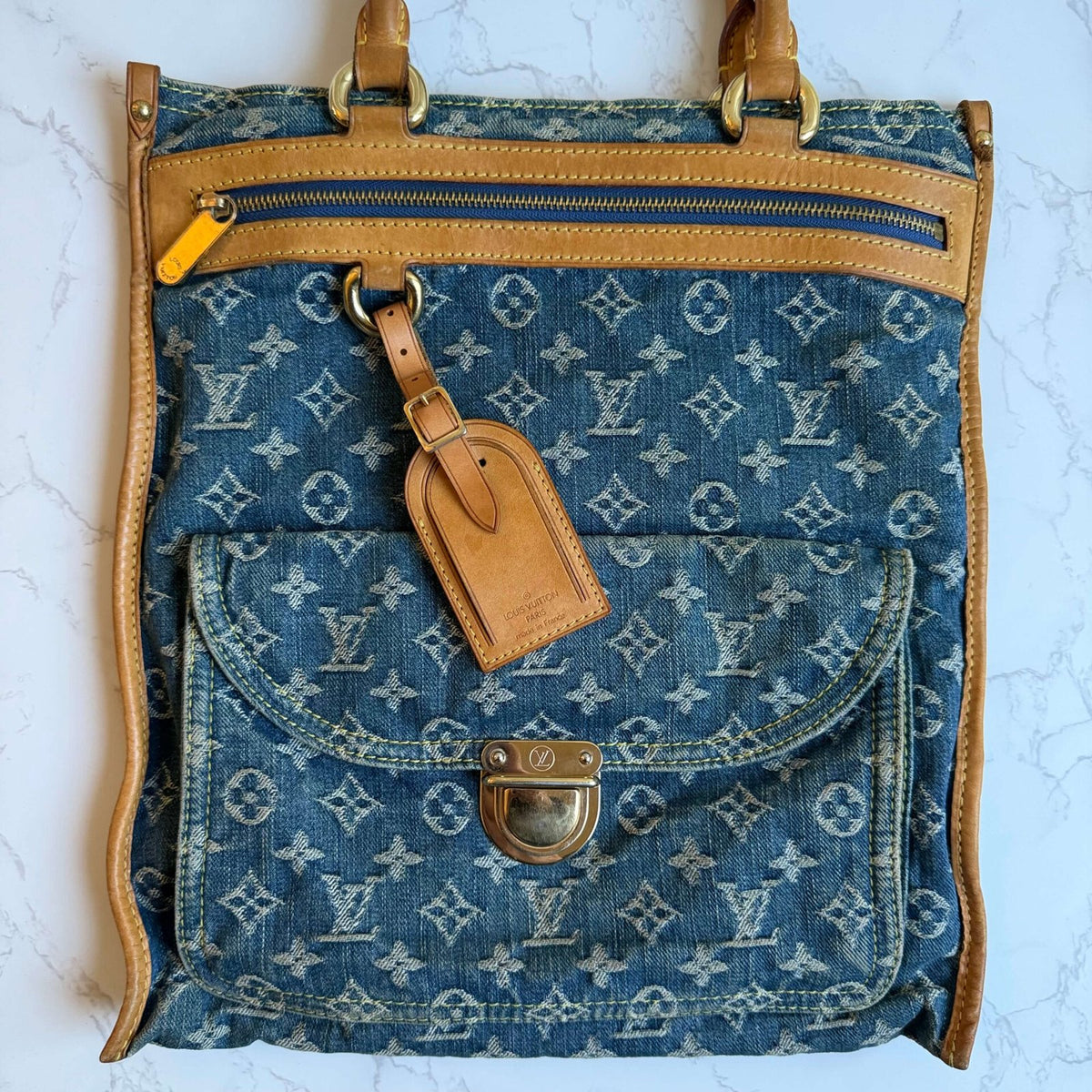Louis Vuitton sac plat voorkant