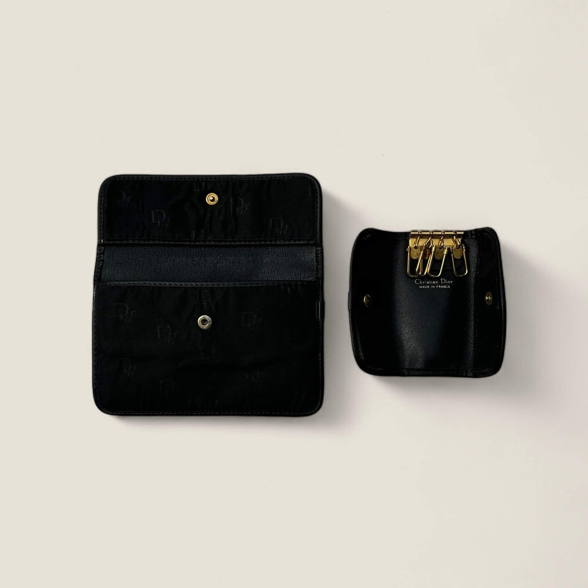 Pre-loved Christian Dior pouch- wallet and keyholder
