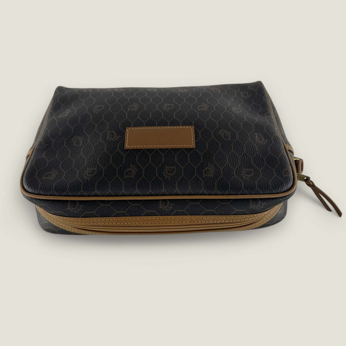 Pre-owned Christian Dior clutch canvas monogram