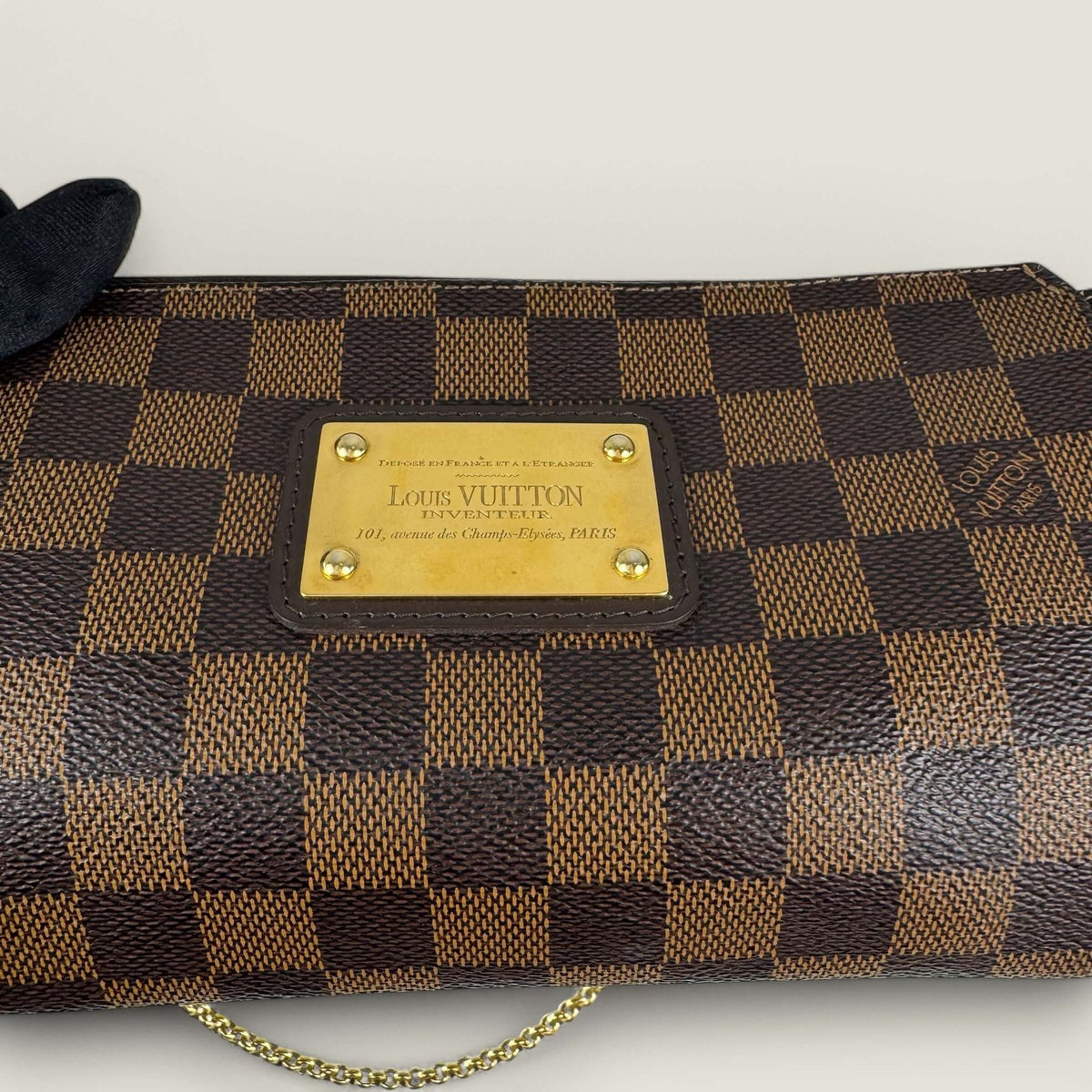 Pre-owned Louis Vuitton Eva Damier Ebene 2012