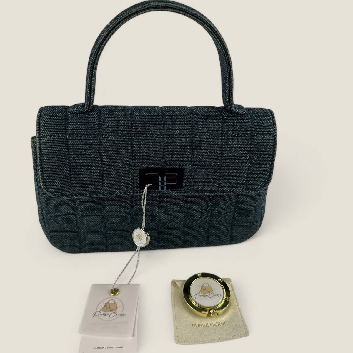 Purse Curse bag hook preloved Chanel