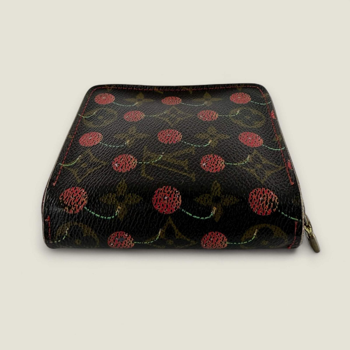 Zeldzame Louis Vuitton Cherry monogram wallet 2005