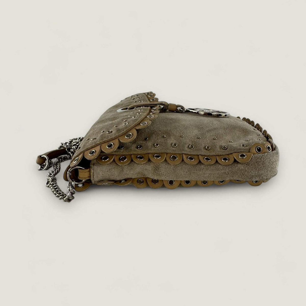 Zijkant originele DIor Hippie tas