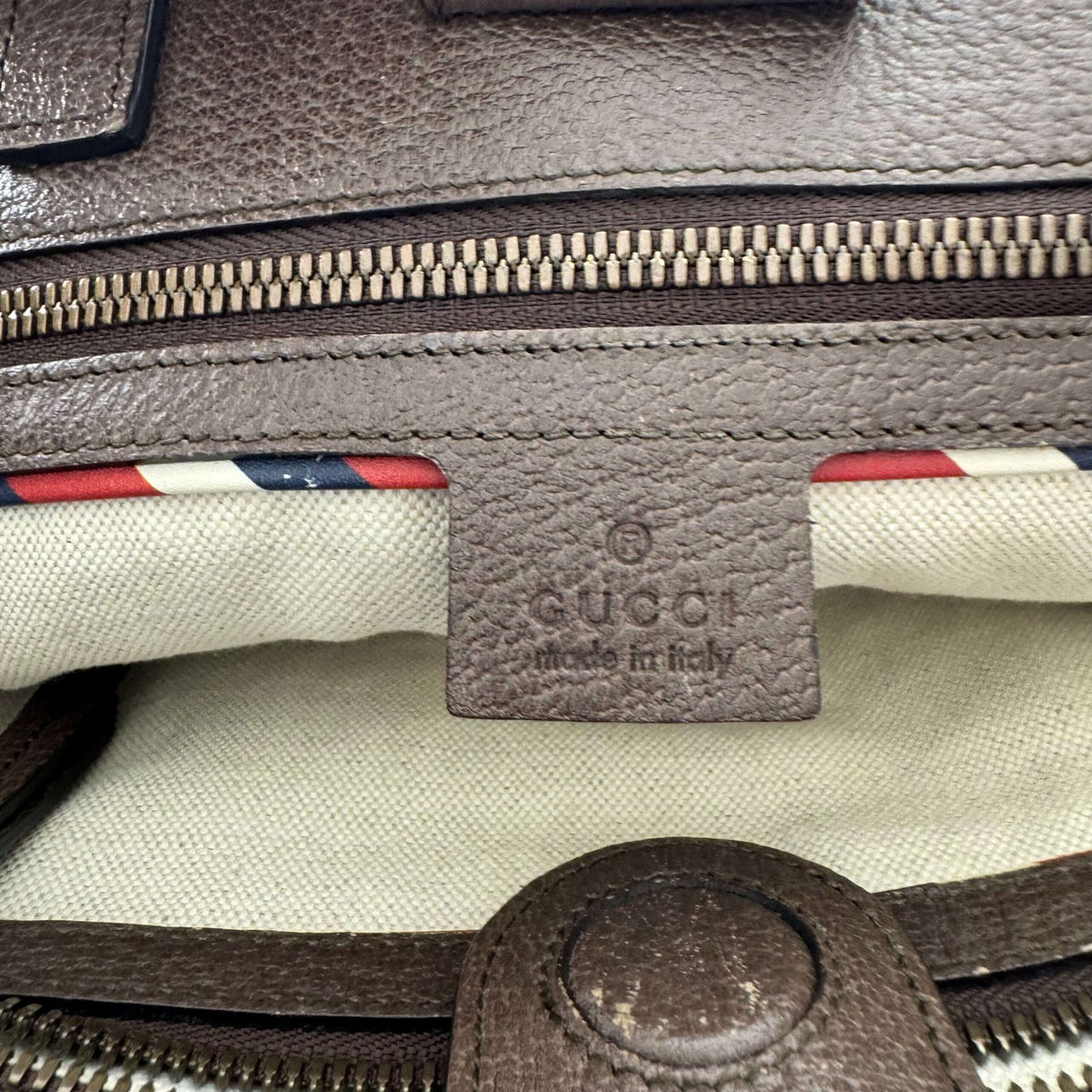 original Gucci bag made in Italie